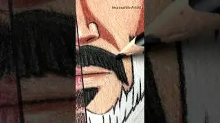 Drawing ✨John Wick✨| Anime vs Realism pt 2 #shorts