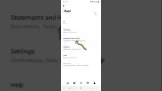 How find your monthly statement on Robinhood