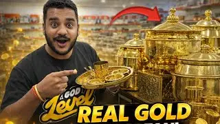 Real Gold ke Bartan 💰😱