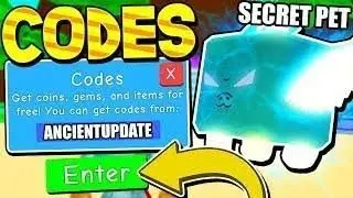 Bubble Gum Simulator Code Secrete Pet !!!!