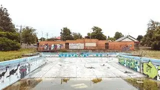 Abandoned: Outdoor municipal swimming pool