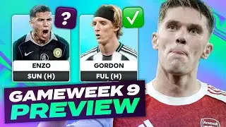 FPL GAMEWEEK 9 PREVIEW 💪| HOLD GY&Ouml;KERES 🤔 | Fantasy Premier League Tips 2025/26