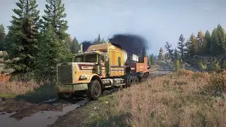 SnowRunner S16 | Exploring Washington | Freightliner FLD 120 | GP-Game