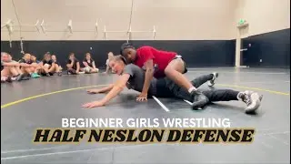 Beginner Girls Wrestling Technique Series: Half Nelson Defense