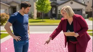 HOA Karen Fined Me for a Muddy Driveway—So I Paved It With Glitter Bricks!