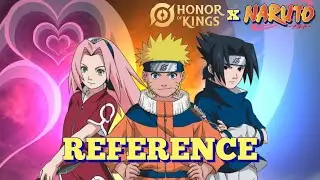REFERENCE HOK x NARUTO &bull; HONOR OF KINGS