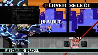 GalGunvolt Burst (Mighty Gunvolt Burst) | Gunvolt hard mode + under 1h - no commentary
