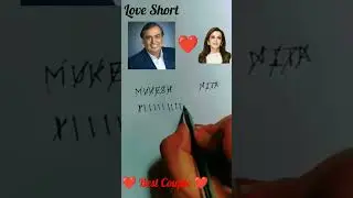 Sweet couple Mukesh Ambani with Nita Ambani ❤️ || Best couple Shorts video 😍