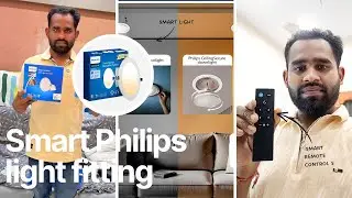 how to smart panel light & Phillips light ⚡️💡