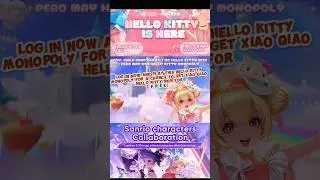 Log in NOW & Play HOK x Hello kitty Monopoly #hokstudio #honorofkings #hokxsanriocharacters