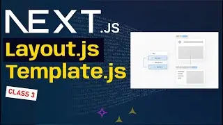 Layout and Templates in Next.js: An Overview of Layout and Templates File. #learnnextjs #coding