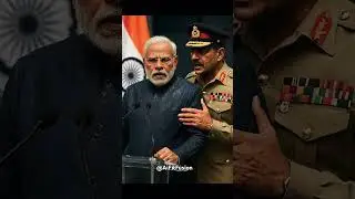 Pm Modi with general Asim Munir 🇵🇰 #3d #army #trending