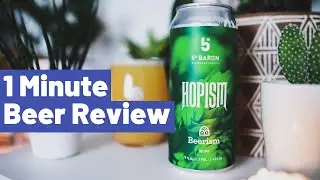 #1MinuteBeerReview - 5e Baron x Beerism Hopism NEIPA
