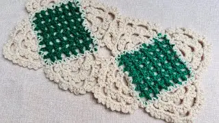 Гачкуємо жилет американського бренду BODE/Crochet a vest from the American brand BODE #crochet 