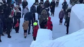 Ледяной замок в Умео