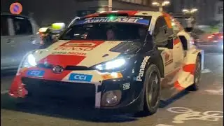 【WRC Rally Japan 2022】Day3-SS13/14を走り終えリエゾン区間を走るラリーカー！！！