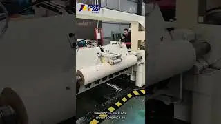 High-Efficiency Spindle Veneer Peeling Machine #machine #wood #veneer #plywood #focusmach