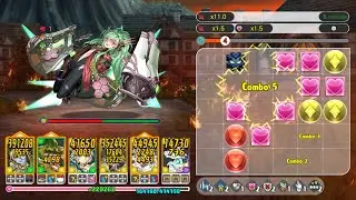 Puzzle & Dragons 0 - Sealing Vials Goddess, Scheat Level Max 