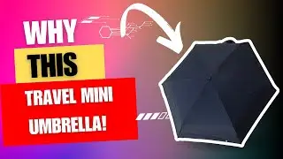Review & Demo of this Travel Mini Umbrella