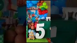 Dicas incr&iacute;veis para a sua festa Minecraft Decora&ccedil;&atilde;o, tema e muito mais #decoration #tema #minecraft