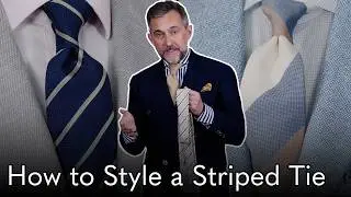 Master the Striped Tie &ndash; Styling Advice + History in One Video