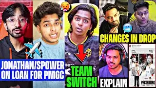 Jonny/Spower Join OG for PMGC?🥵✈️ Spower on SWITCH TEAM🚨 8Bit LINEUP🔥 GodL DROP Change😱 Iflicks BMIC