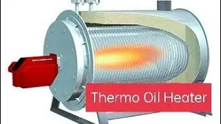 Thermo oil Heater in Working Condition