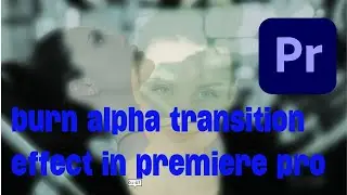 burn alpha transition effect in premiere pro