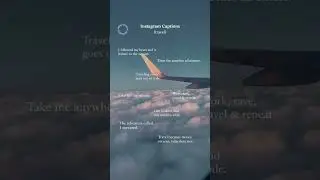 Instagram captions for travel💡