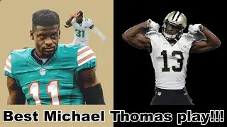 Best game-winning play EVER made by Michael Thomas!
