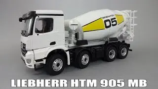 Mercedes-Benz Arocs 8x4 Liebherr HTM 905 MB concrete mixer || Conrad || масштабная модель