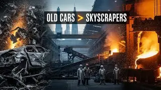 Inside the Recycling Factory: How Millions of Old Cars Become Steel Pipes for Skyscrapers