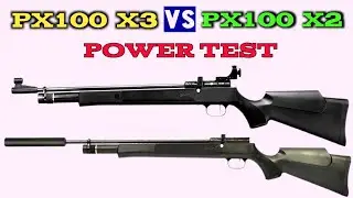 Px100 vs Px100 x3 | Px100 Air Rifle Power Test | Px100 Air Rifle India.