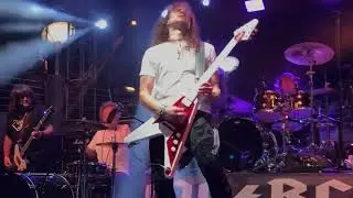 Tesla with rick Allen-little Suzi-monsters of rock cruise 2019