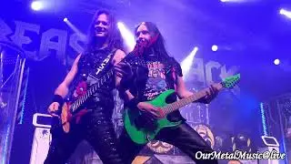BEAST IN BLACK - Revengeance Machine - live @ Progresja, Warszawa 15.03.2023 4K