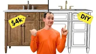 Bathroom Vanities are Expensive. I Did This Instead