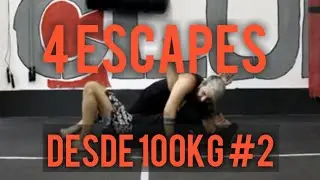 Cómo Escapar🙅🏻‍♂️ de un CONTROL LATERAL🤼‍♂️ o 100KG (BJJ, Grappling, MMA)