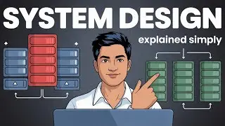 System Design Explained Simply (Scalability, SPOF, Microservices)