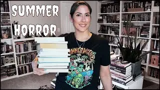 SUMMER HORROR BOOK RECOMMENDATIONS and a little TBR! #summerreading #bookrecommendations