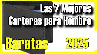 🔥 Las 7 MEJORES Carteras para Hombre BARATAS de Amazon [2025]✅[Calidad/Precio] Billeteras de Piel