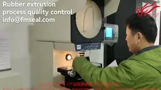 Quality control extrusion process#epdmrubber#extrude#rubberprofiles#sealingstrips#pvc#rubberstrips