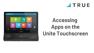 How to Access Apps Before & During a Workout | TRUE UNITE Touchscreen Console