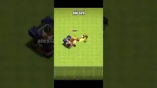 Max inferno dragon vs cc super dragon challenge #shorts #coc