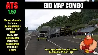 ATS 1.57 БОЛЬШАЯ КОМБИНИРОВАННАЯ КАРТА 🔥 Канада, Мексика, Аляска и ATMX &mdash; ВСЯ Северная Америка 🛠️...