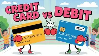 Credit Card vs Debit Card  Explained for Kids