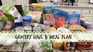 Week Grocery Haul|February 2017 + Meal Plan