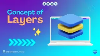 Understanding the Concept of Layers in Graphic Design #canva