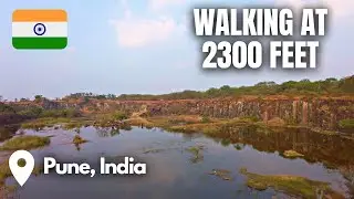 India Walk 4k | Walk Through Tour Of A Peaceful Hill In Pune, India | Walking Tour India