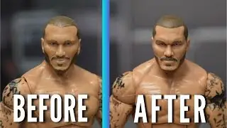 WWE FIG HACK! HOW TO HEAD SWAP YOUR WWE FIGURES!