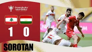 Sorotan Perlawanan: Lubnan 1-0 Tajikistan | Pesta Bola Merdeka 2024